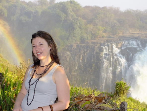 Mary Keet - rainbows at Victoria Falls
